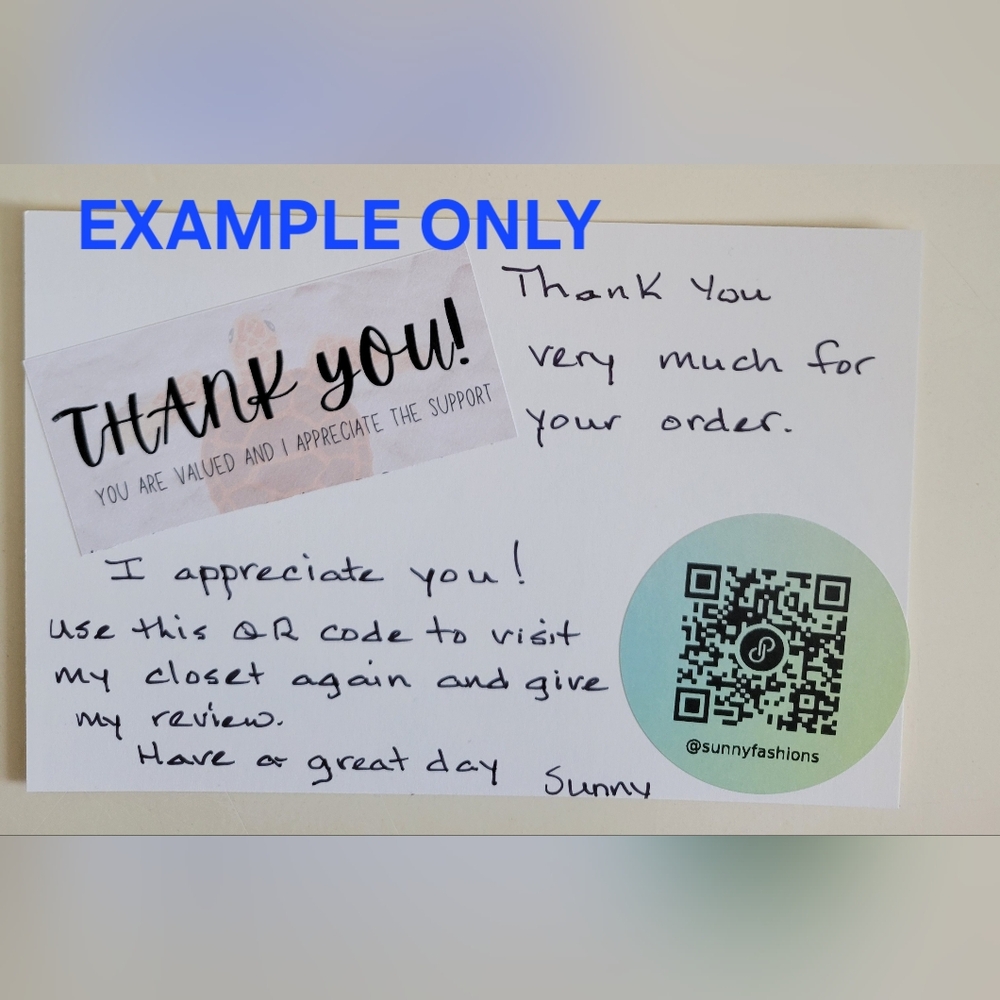 2" Stickers with Your Poshmark Closet QR Code 40pcs - Picture 3 of 3
